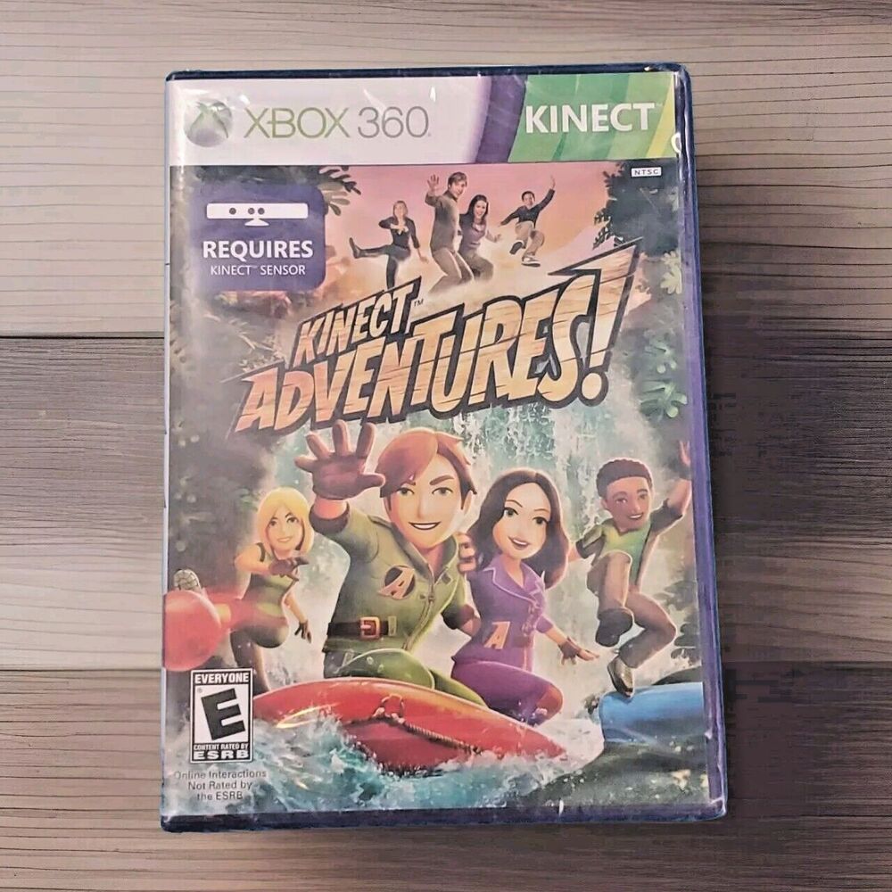 Kinect Adventures (Microsoft Xbox 360, 2010) Video Game